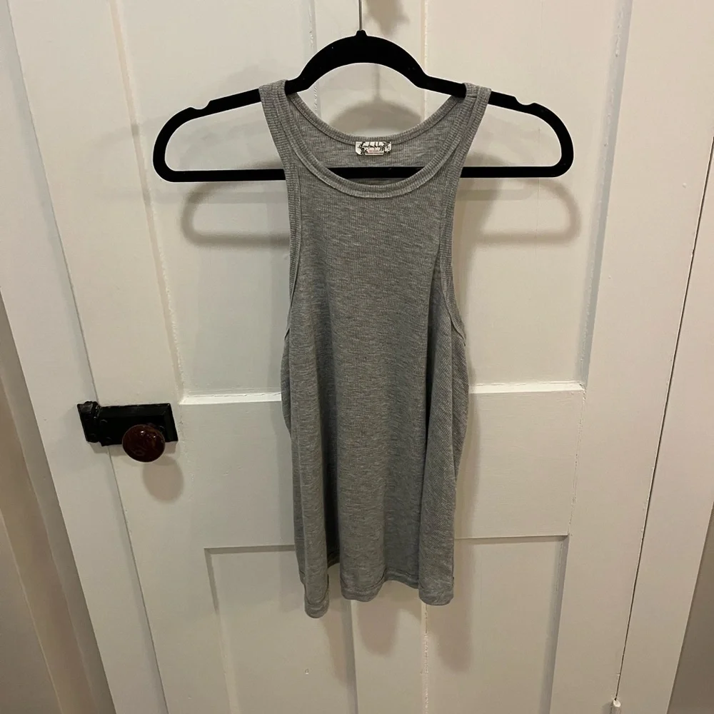 Free People Intimately Gray Tank Top Small